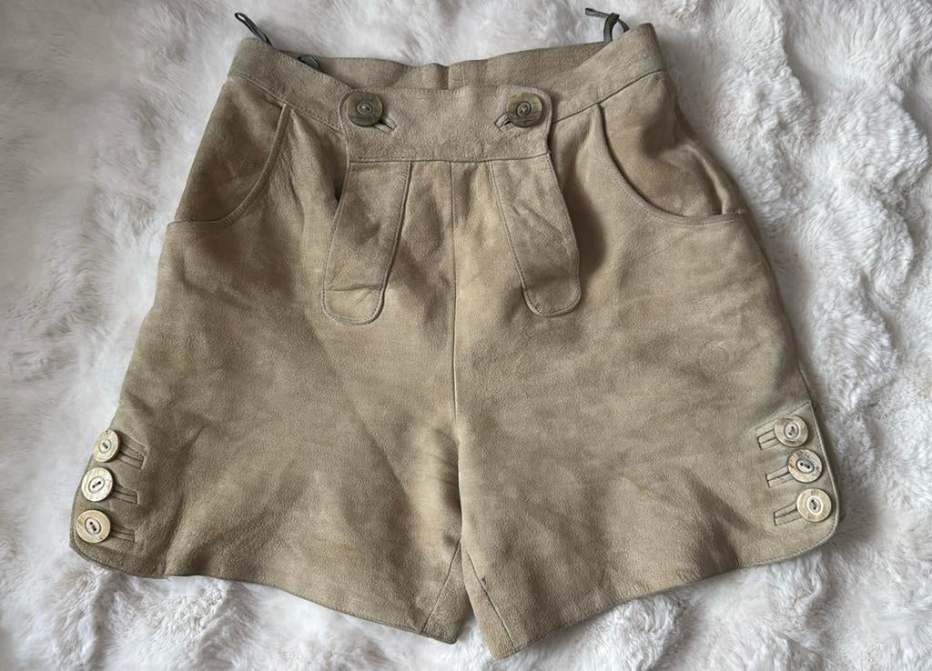 Leder Hosen van Country Line maat 36, Kleding | Dames, Carnavalskleding en Feestkleding, Ophalen of Verzenden, Zo goed als nieuw