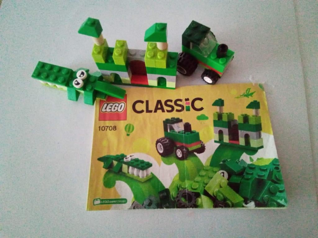 Lego Classic- Creatieve Groen ( Lego nr - 10708, Lego, Ophalen of Verzenden, Zo goed als nieuw, Complete set