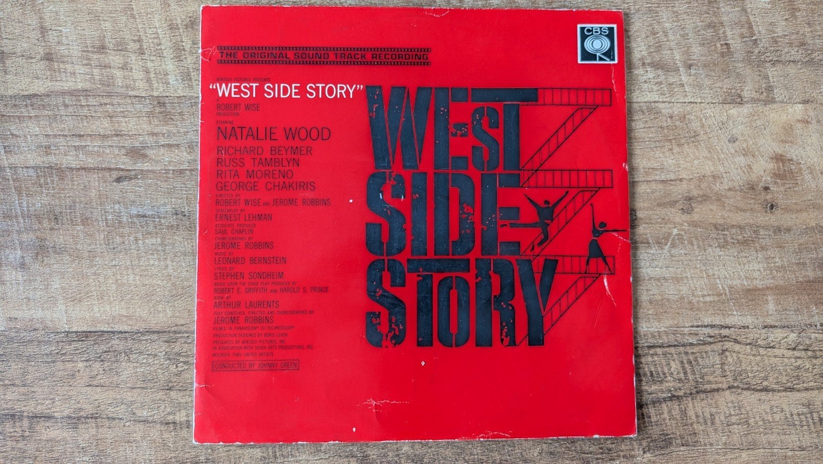 West Side Story - Originele Soundtrack LP, LP, Film en Theater, Gebruikt, Originele persing