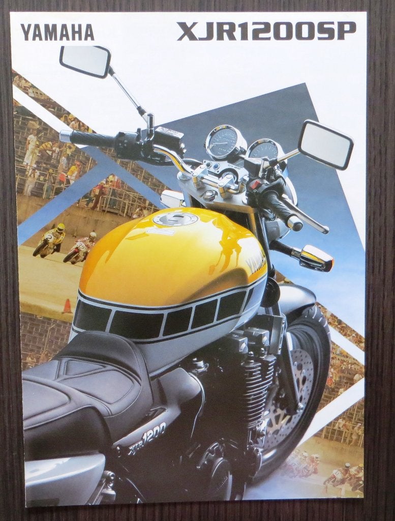 Folder Yamaha XJR 1200 SP KR Replica - 1997 - 4 blz (Ned.), Verzenden, Yamaha