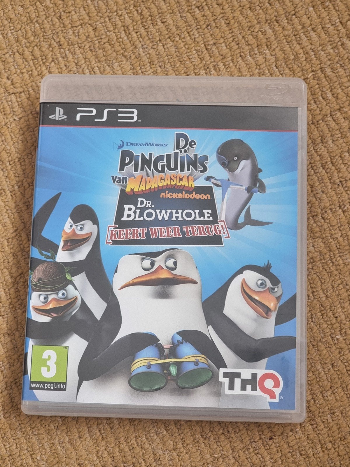 Pinguïns van Madagascar: Dr. Blowhole Keert Weer Terug! CIB, 1 speler, Zo goed als nieuw, Vanaf 3 jaar, Ophalen
