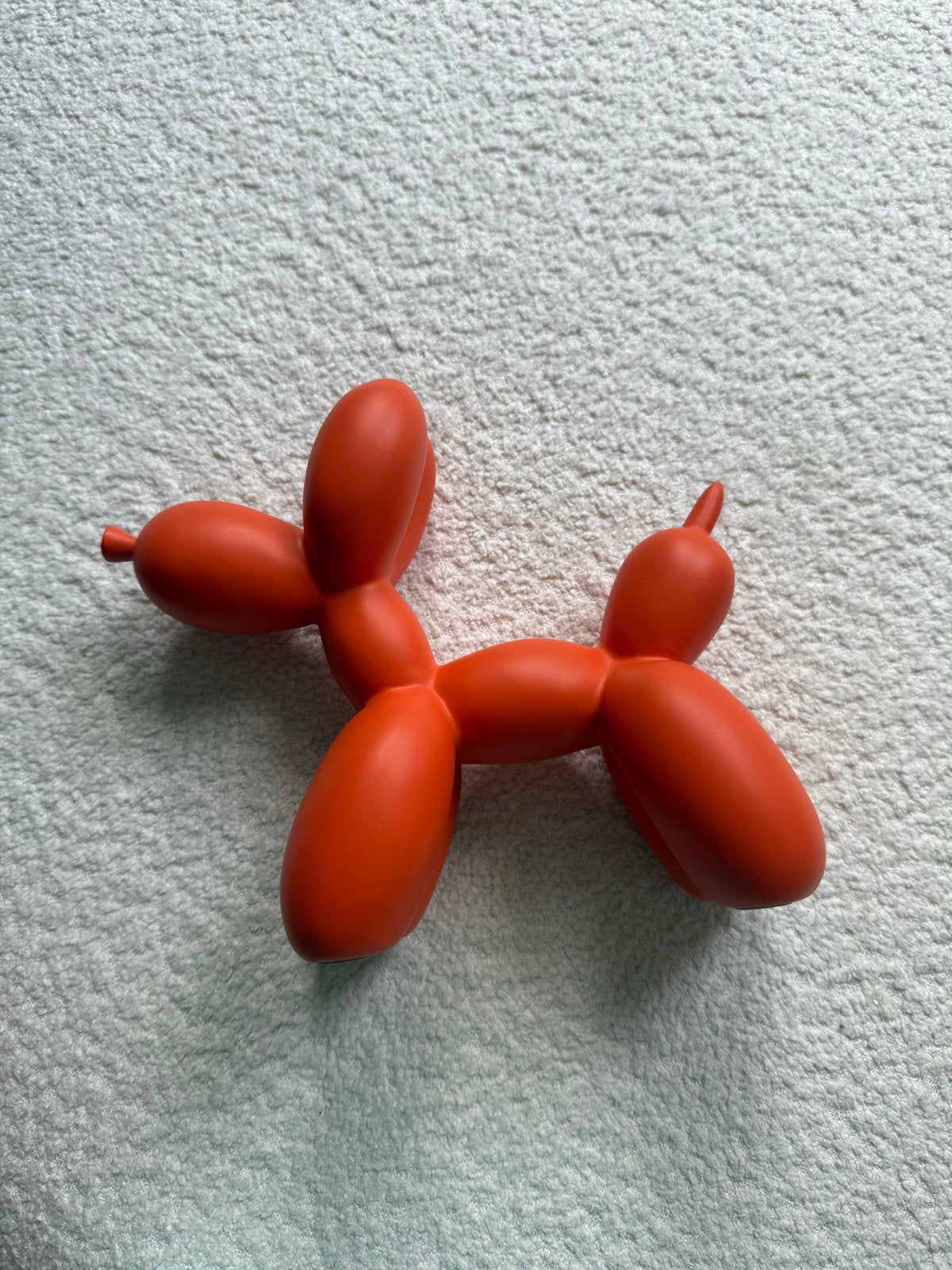 Balloon dog - Oranje ballonhondje - Nieuw woon accesoire, Nieuw, Kunststof, Ophalen of Verzenden, Oranje