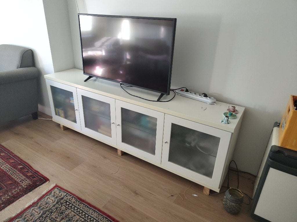Dressoir - tv meubel, Ophalen, Gebruikt, 150 tot 200 cm, 25 tot 50 cm