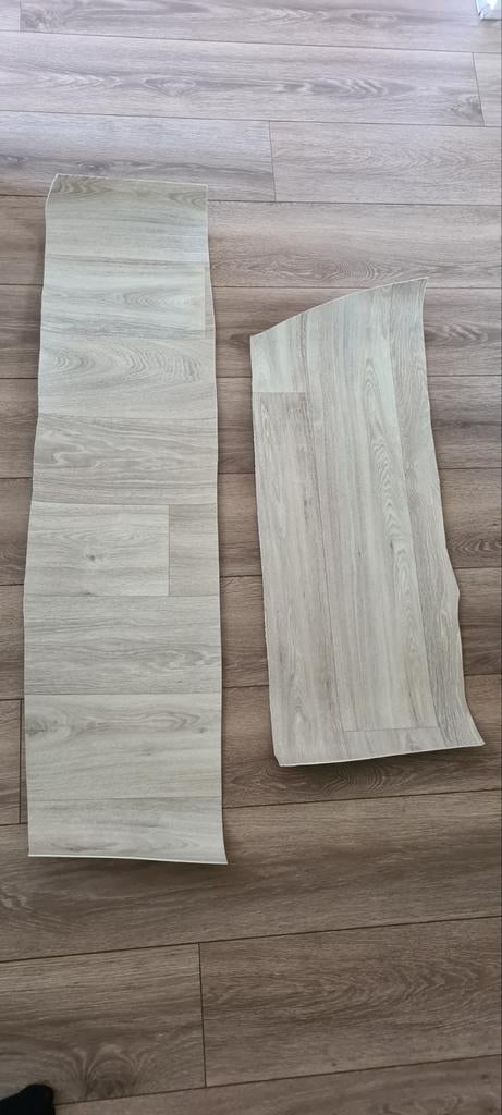 2 reststukken Vinyl vloer, Ophalen of Verzenden, Vinyl