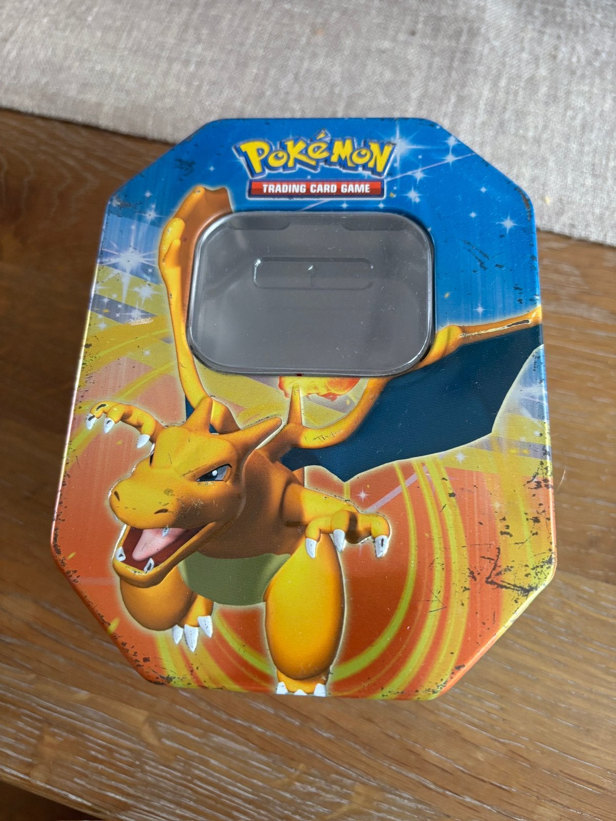 Pokémon tin Charizard G Lv. X DP45 Promo 2009, Hobby en Vrije tijd, Verzamelkaartspellen | Pokémon, Ophalen of Verzenden