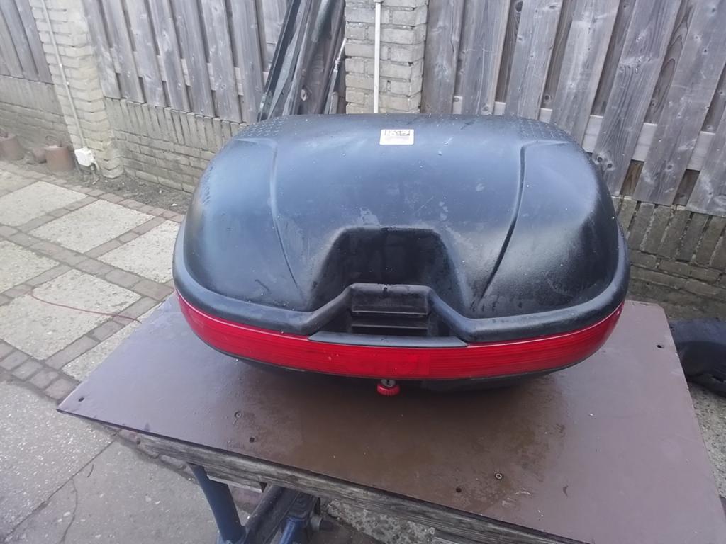 Givi Monokey Systeem Topkoffer - Gebruikt, Motoren, Ophalen of Verzenden, Gebruikt