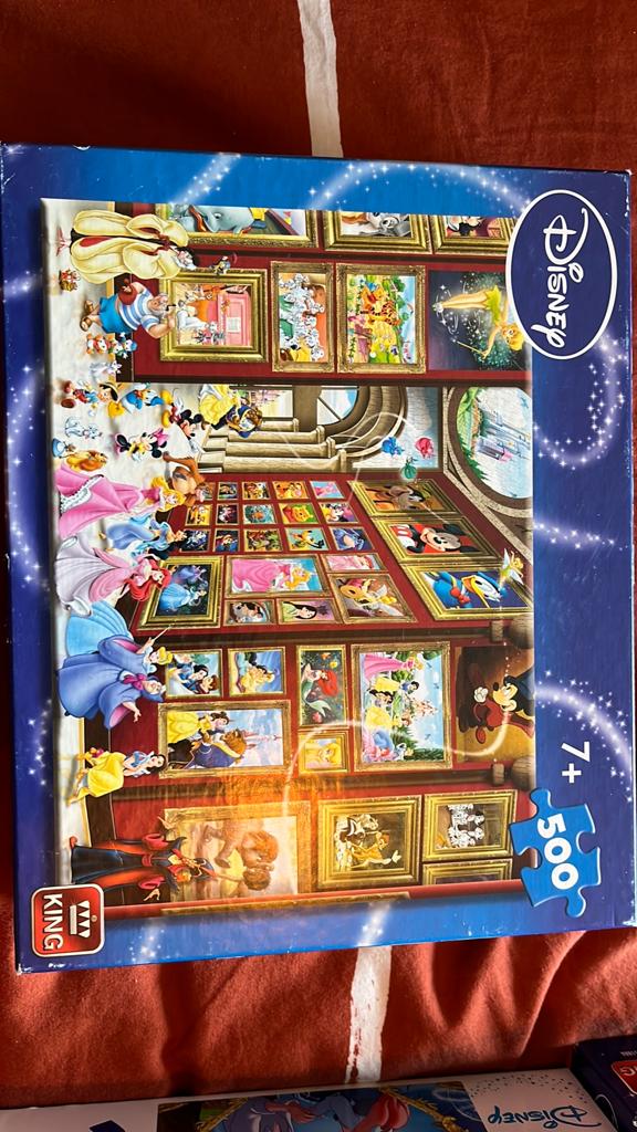 Disney puzzels, Ophalen, 500 t/m 1500 stukjes, Gebruikt, Legpuzzel