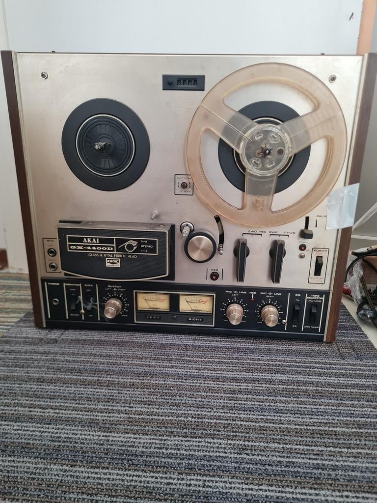 Akai GX-4400D Bandrecorder - Vintage Audio, Audio, Tv en Foto, Bandrecorders, Ophalen of Verzenden, Bandrecorder, Met banden