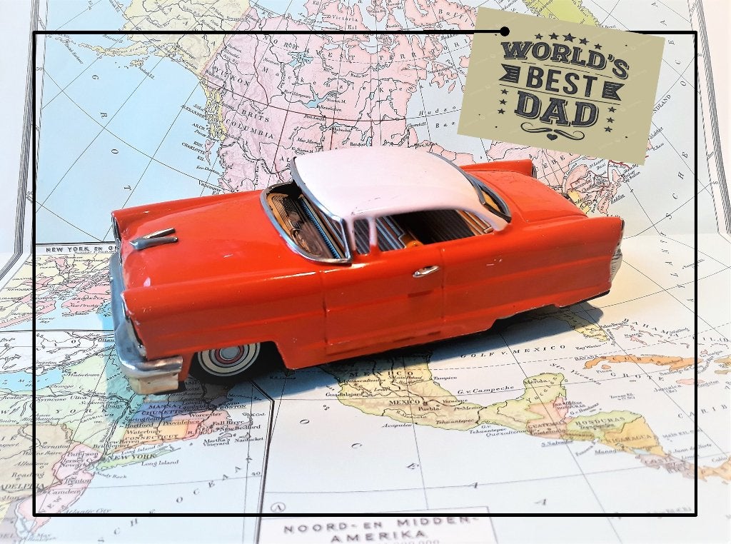 Model-auto Lincoln  - 18,5 cm    🏎️ VADERDAG  🏎️, Ophalen of Verzenden, Bburago