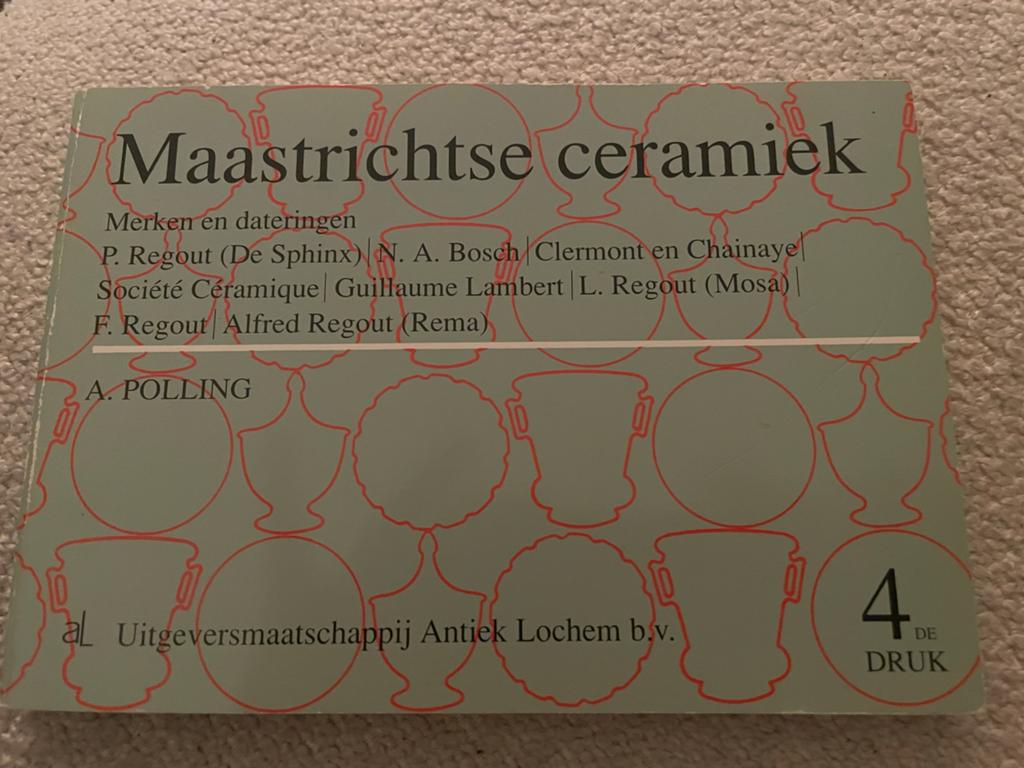 Maastrichtse keramiek: Merken en dateringen - A. Polling, Boeken, Ophalen of Verzenden, Gelezen, Overige onderwerpen
