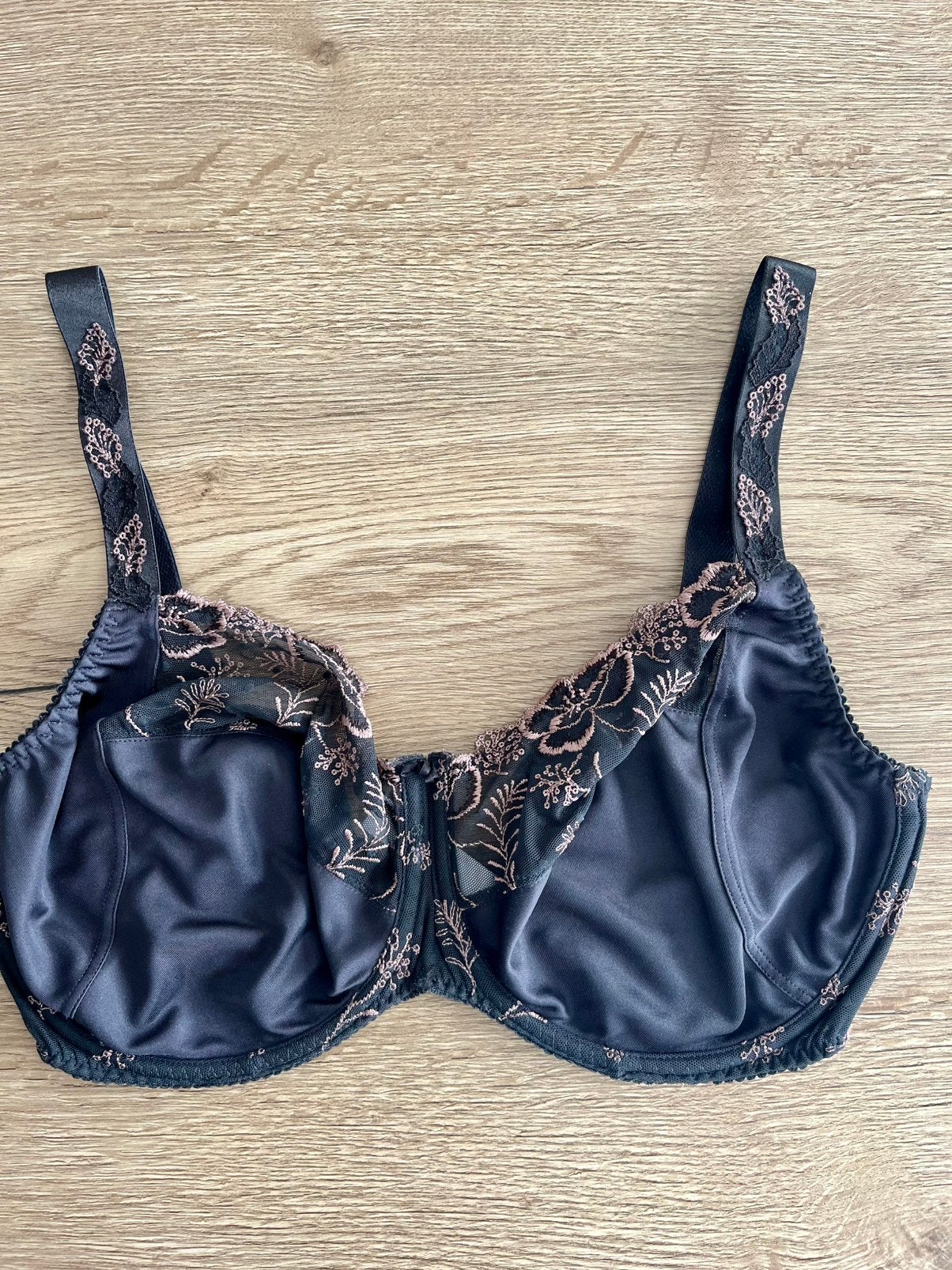 Prima donna 80G gull cup bruin met oud roze borduur, Bruin, Verzenden, BH