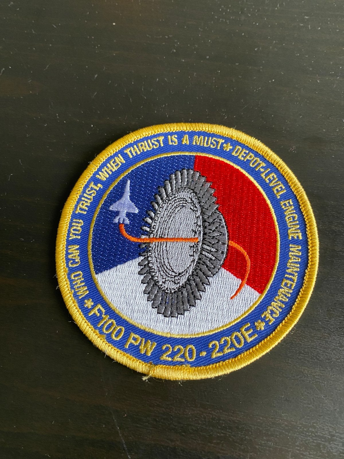 F-100 PW 220-220E Depot-Level Engine Maintenance Patch, Ophalen of Verzenden, Overige typen