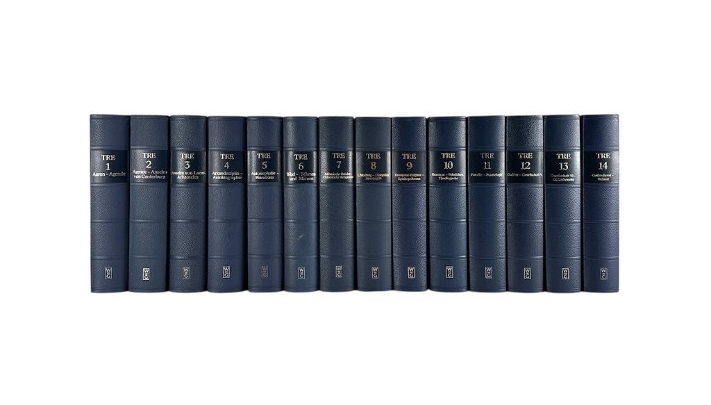 420. Walter de Gruyter - Theologische Realenzyklopädie, Ophalen