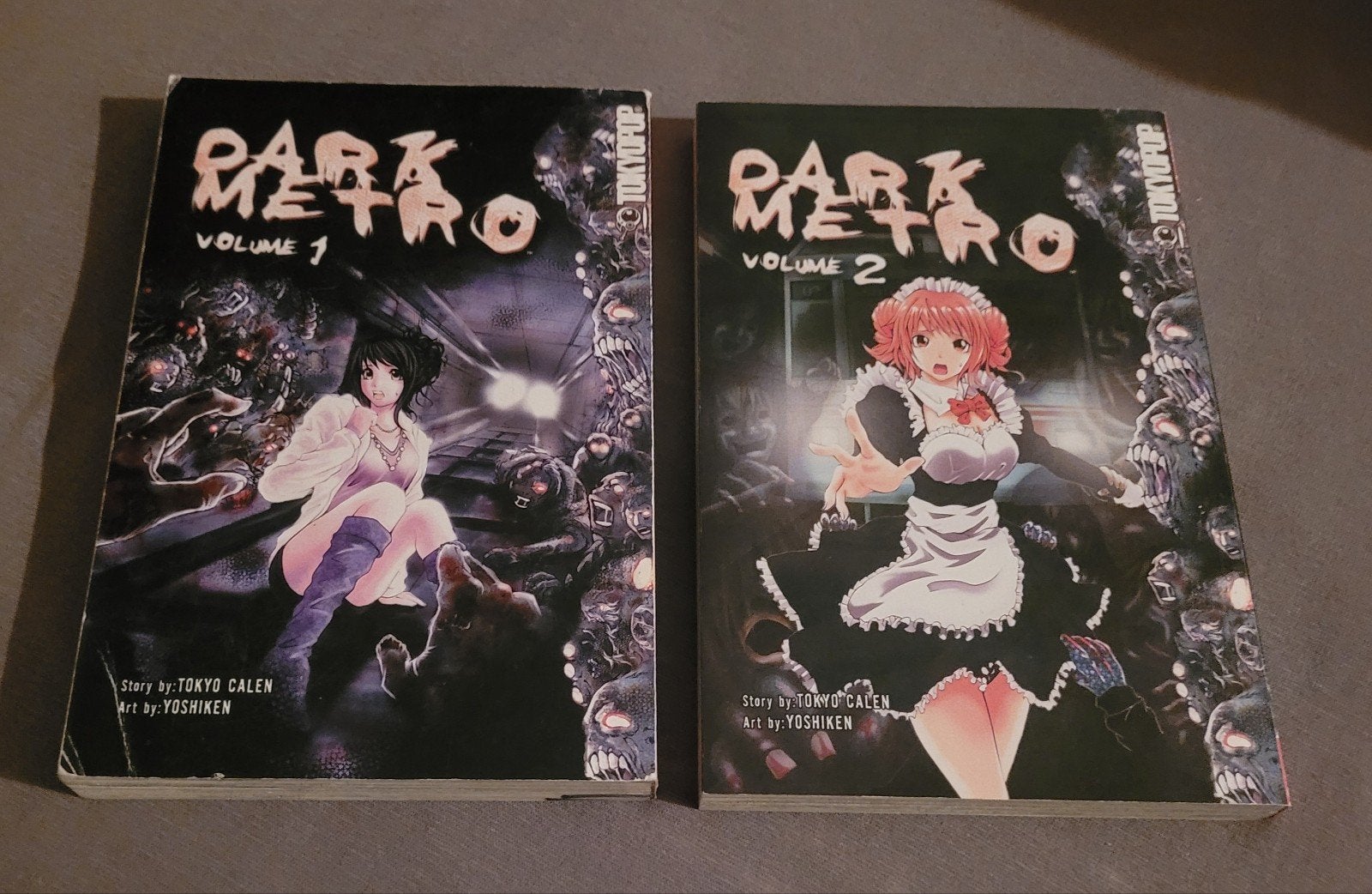 Manga's Dark metro vol. 1 en 2, Eén comic, Ophalen of Verzenden, Gelezen, Japan (Manga)