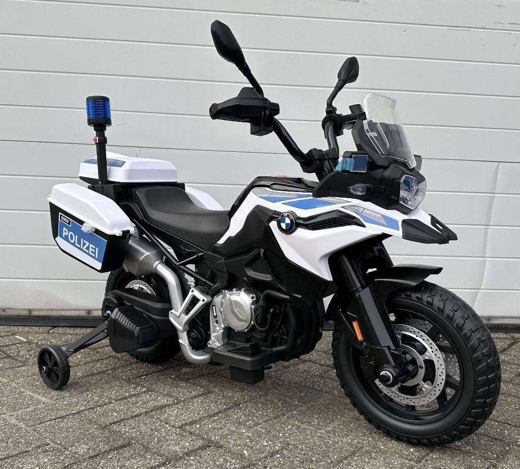 BMW F850 GS Polizei 12v - Rubberband - Sirene NIEUW, Kinderen en Baby's, Speelgoed | Buiten | Voertuigen en Loopfietsen, Ophalen of Verzenden