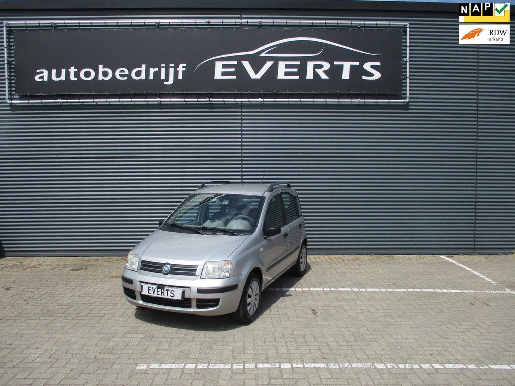 Fiat Panda 1.2 SportSound 161487 Km Nap Apk 28-05-2027 clima, Voorwielaandrijving, Stof, Origineel Nederlands, Bedrijf