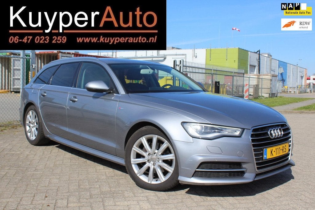 Audi A6 Avant 2.0 TDI ultra S Edition AUTOMAAT vol leder mul, Auto's, Audi, Euro 6, 23 km/l, Leder, Diesel