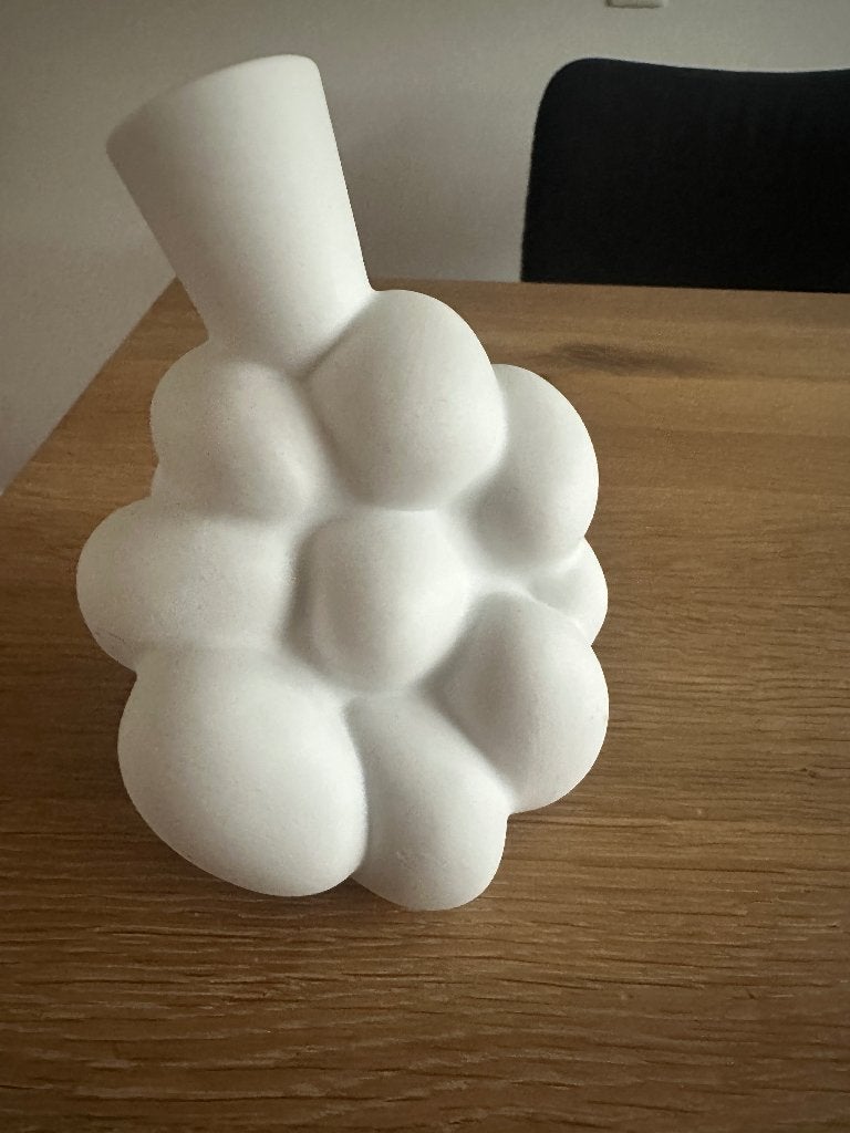 EGG vase van Marcel Wanders, maat L, Ophalen of Verzenden, 15 cm, Vaas, Wit