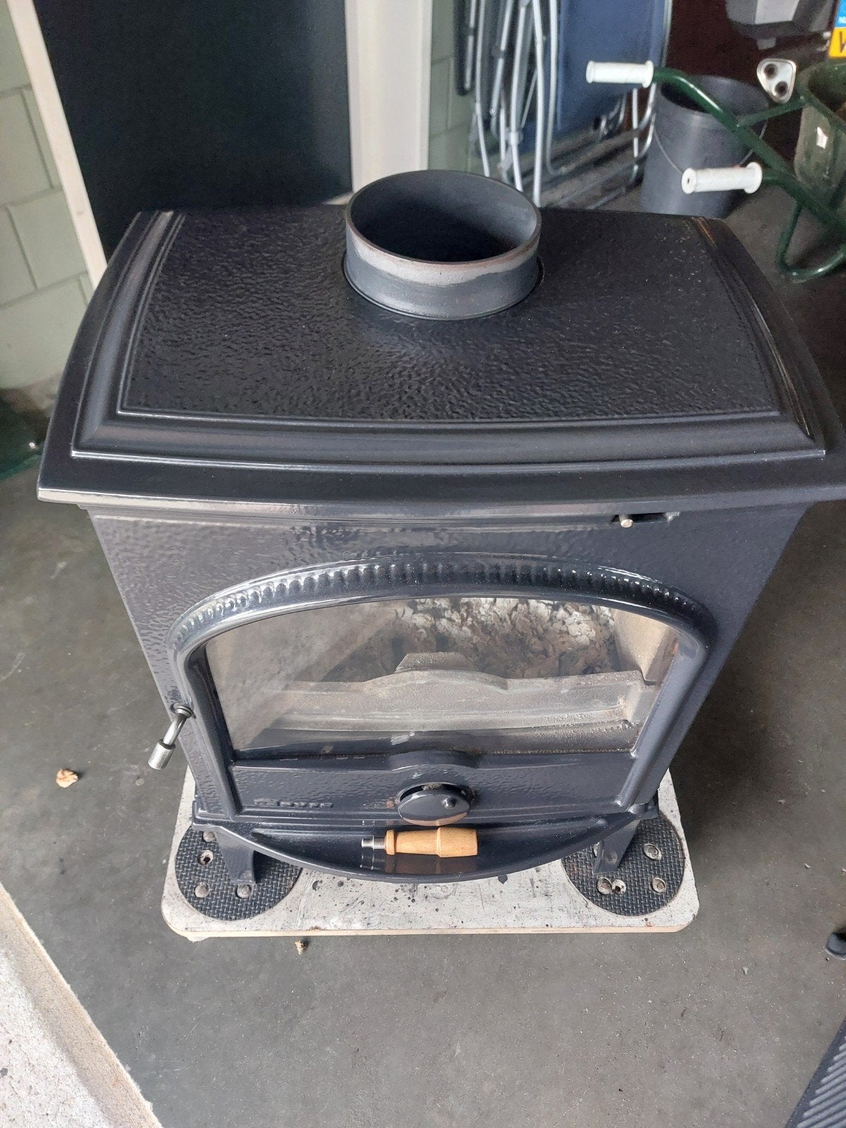 Dovre 550cb houtkachel, Ophalen, Houtkachel, Zo goed als nieuw, Vrijstaand