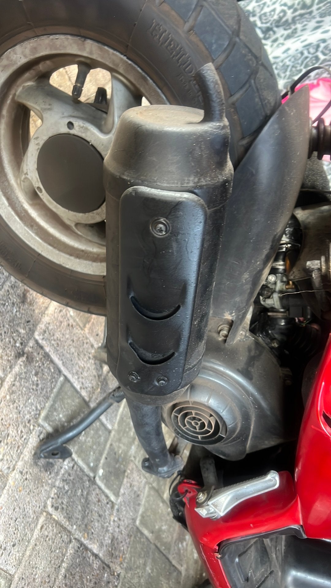 Piaggio uitlaat orgineel, Ophalen of Verzenden