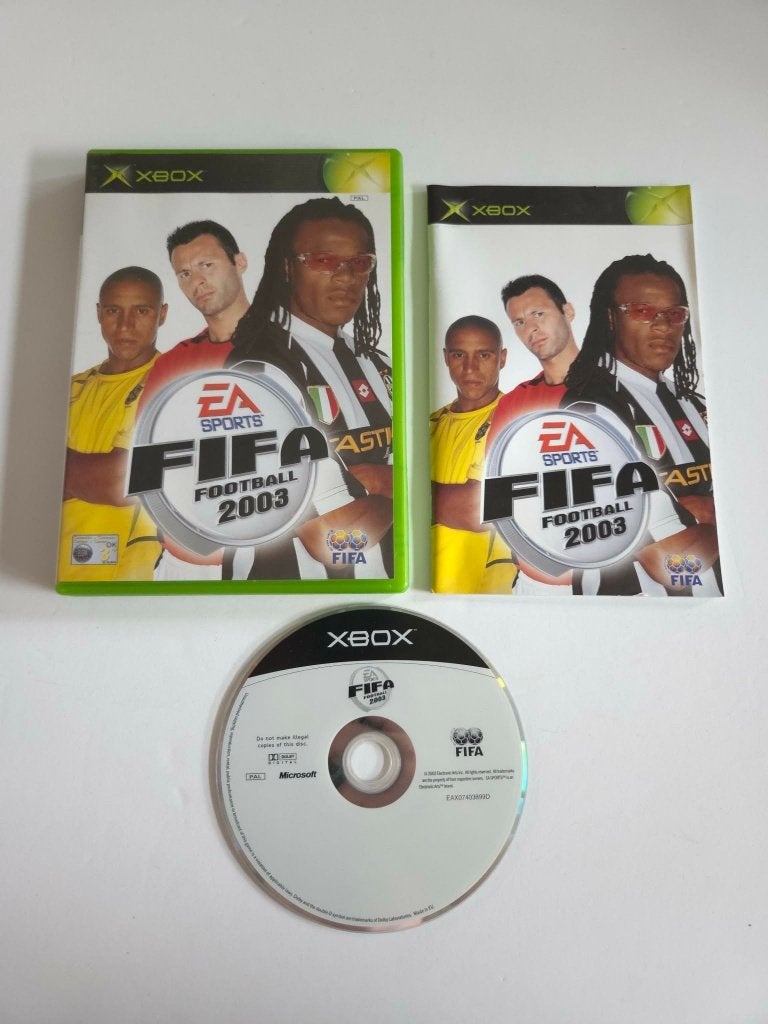 Xbox Original - Fifa Football 2003 - 10273, Ophalen of Verzenden, Zo goed als nieuw, Sport, 3 spelers of meer