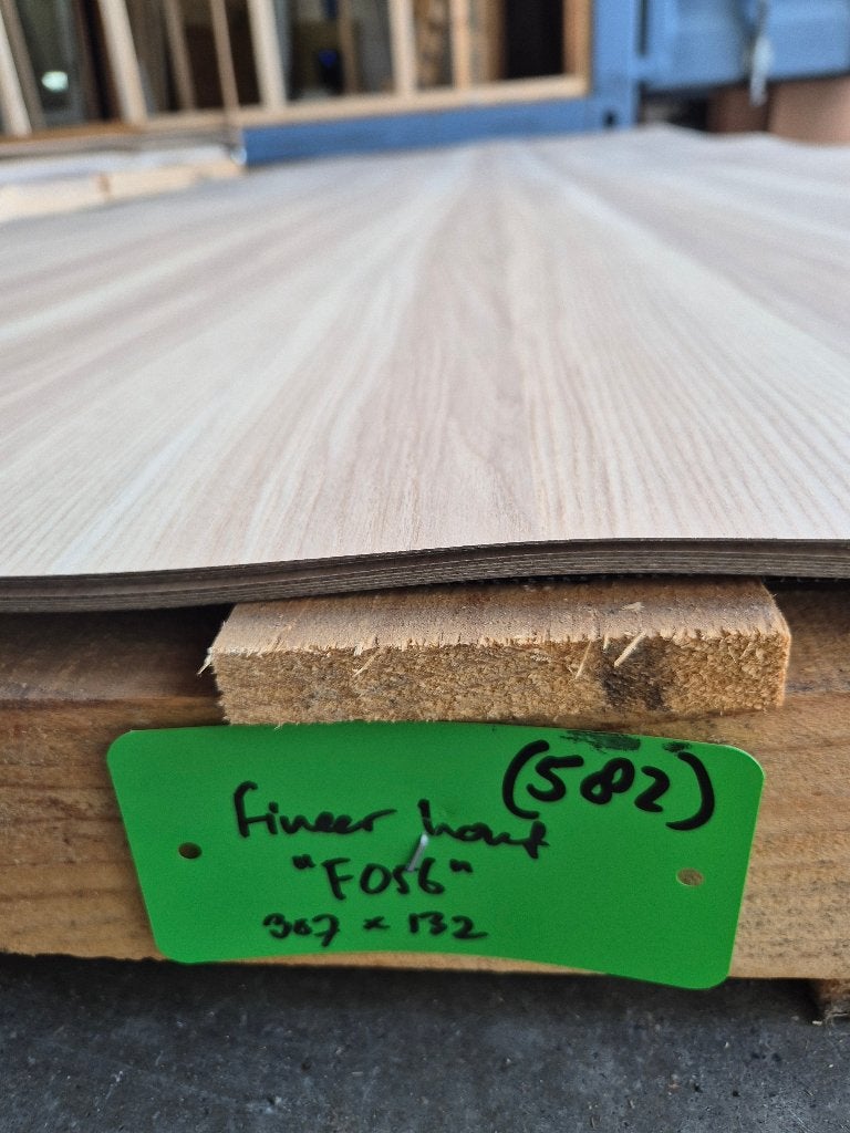 HPL fineer platen houtmotief "F056" 307x132cm ( 582 ), Ophalen, HPL, Gebruikt, Nb