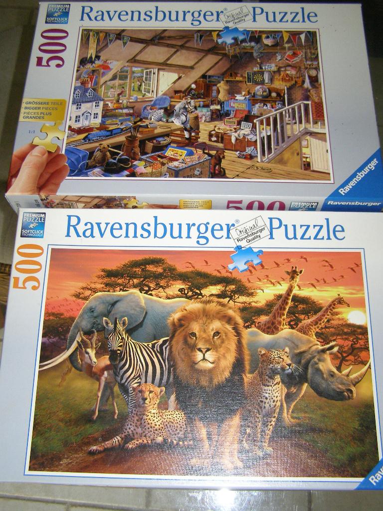 Ravensburger puzzels 500 stukjes, Ophalen of Verzenden, 500 t/m 1500 stukjes, Zo goed als nieuw