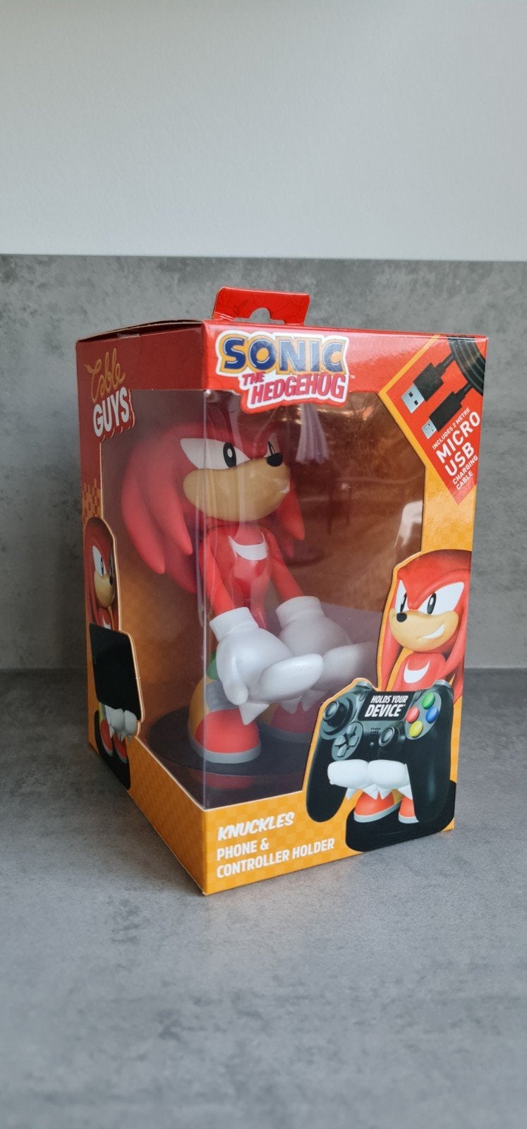 Knuckles Cable Guy - Sonic the Hedgehog Telefoonhouder, Ophalen of Verzenden