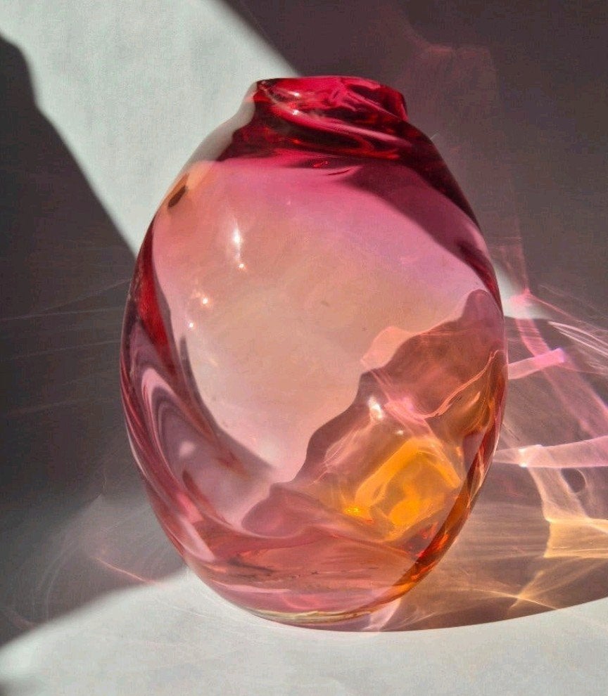 WMF Icora vaas Rosé, Ophalen of Verzenden
