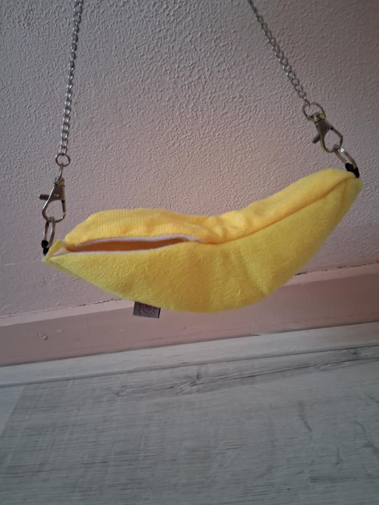 Hangent Hamster mandje banaan, Ophalen of Verzenden, Zo goed als nieuw, Overige