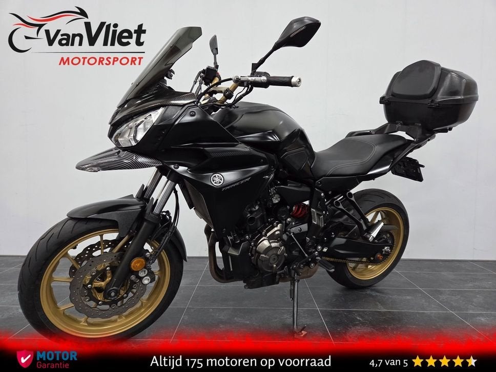 Zeer Mooie Yamaha Tracer 700 Mat zwart/goud, 2 cilinders, Bedrijf, Onbekend, Toermotor