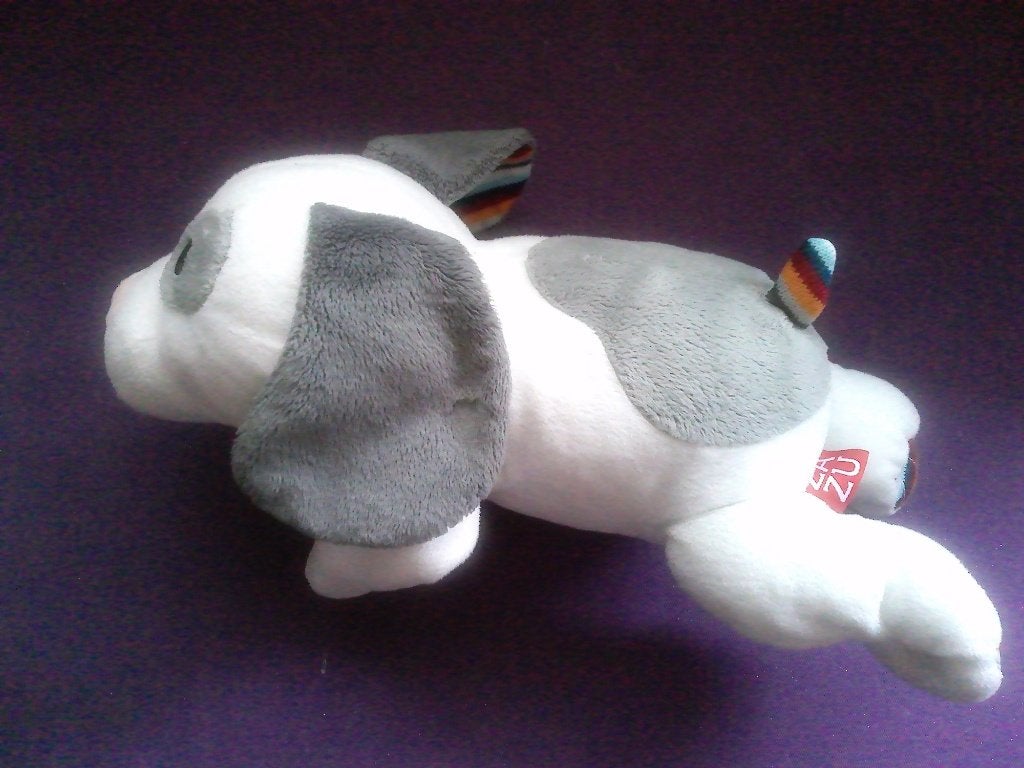 ZAZU Knuffel HOND DEX MET BAARMOEDERGELUIDEN **Nieuw**, Overige merken, Met label, Nieuw, Middelgroot (20 tot 80 cm)