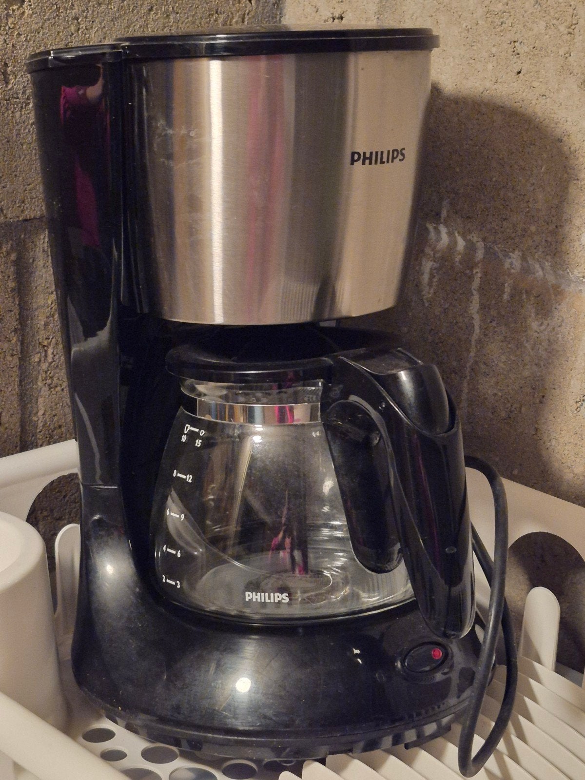 Koffiezetapparaat Philips, Ophalen, 10 kopjes of meer, Koffiemachine, Gemalen koffie