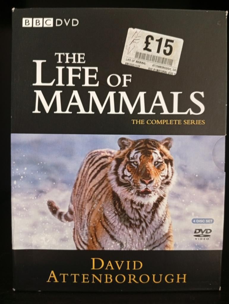 The Life of Mammals - David Attenborough (BBC DVD), Alle leeftijden, Boxset, Natuur, Ophalen of Verzenden