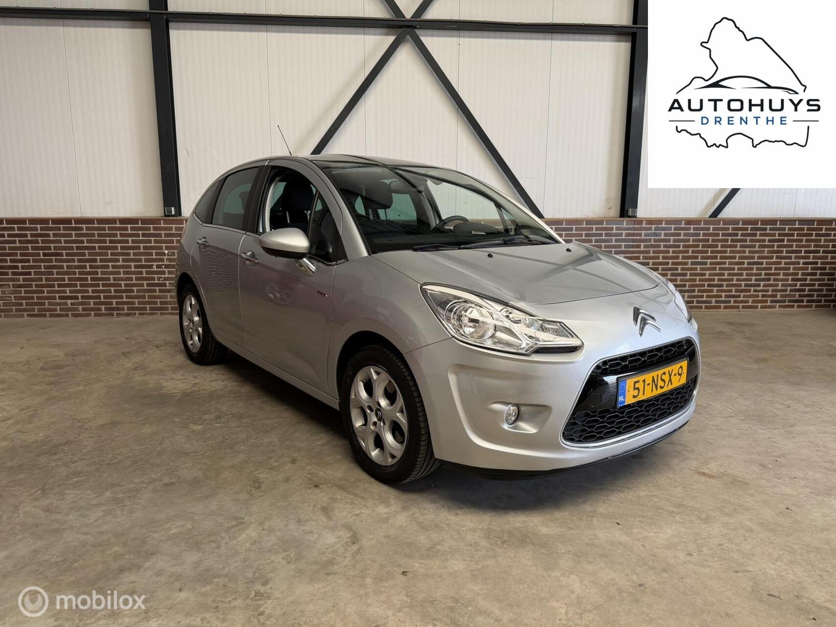 Citroen C3 1.6 VTi Exclusive Automaat | Trekhaak, Auto's, Euro 5, Stof, Gebruikt, 4 cilinders