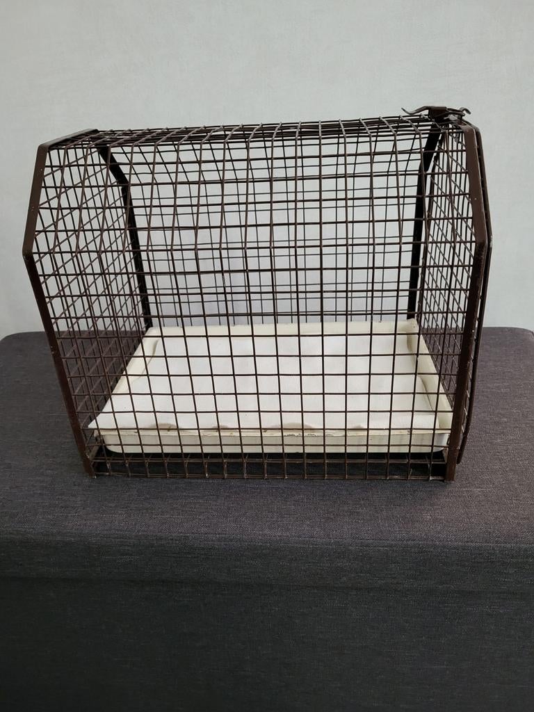 Kleine katten, hondenbench kleine dieren bench van metaal, Dieren en Toebehoren, Ophalen