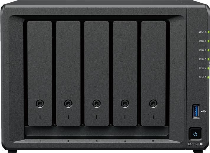 Synology DS1525+ - NIEUW in doos, Ophalen of Verzenden, Nieuw