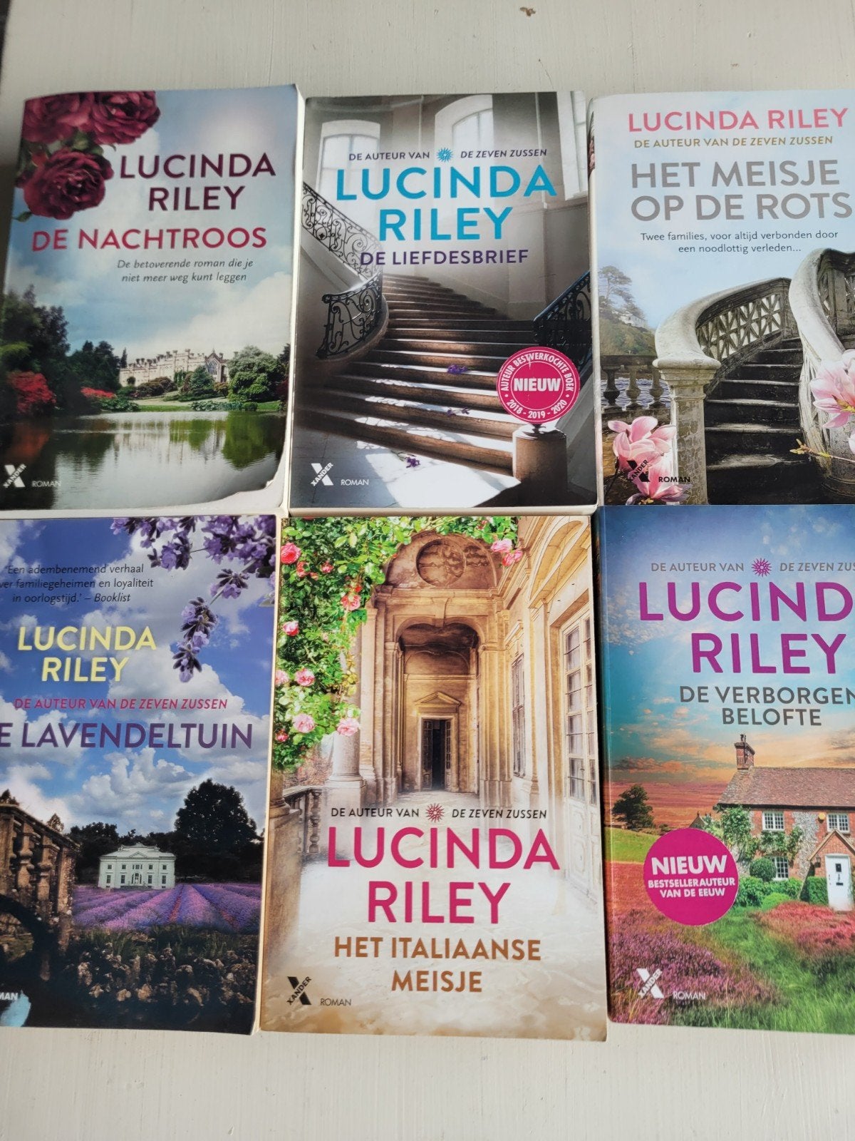 Lucinda Riley Boeken Collectie - 6 Romans, Boeken, Romans, Ophalen of Verzenden, Zo goed als nieuw, Lucinda Riley, Nederland