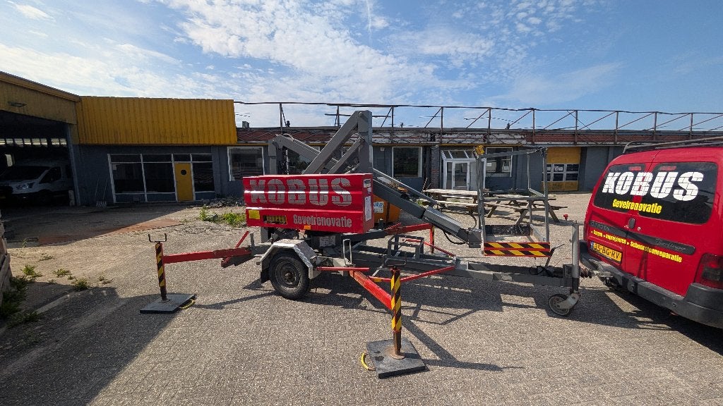 Aanhanger Hoogwerker Simon Topper zoom boom, Ophalen