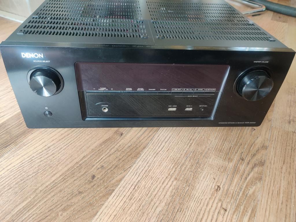 Denon AVR X3000 Receiver, Audio, Tv en Foto, Ophalen, Gebruikt, Denon, 120 watt of meer