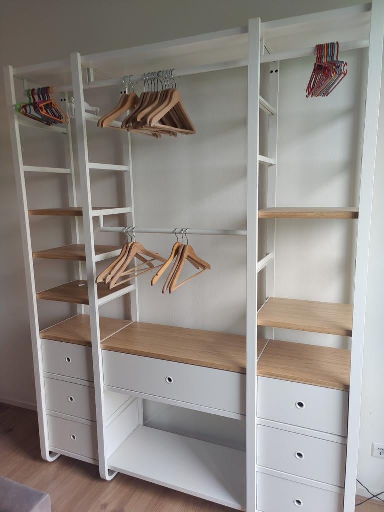 Ikea Elvarli kinderkledingkast - modulair en uitbreidbaar, Ophalen, Overige houtsoorten, 150 tot 200 cm, Zo goed als nieuw