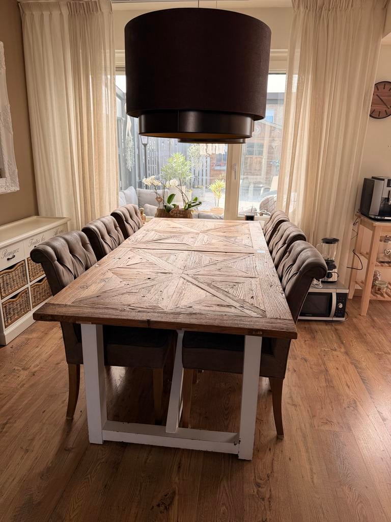 Riviera Maison eettafel, Ophalen