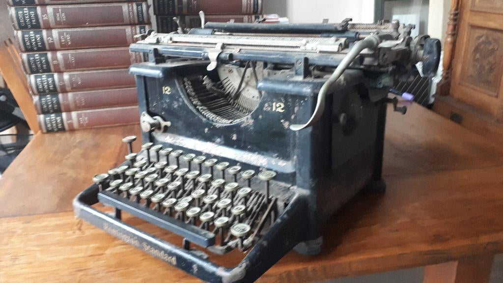 Antieke typemachine, Antiek en Kunst, Antiek | Kantoor en Zakelijk, Ophalen