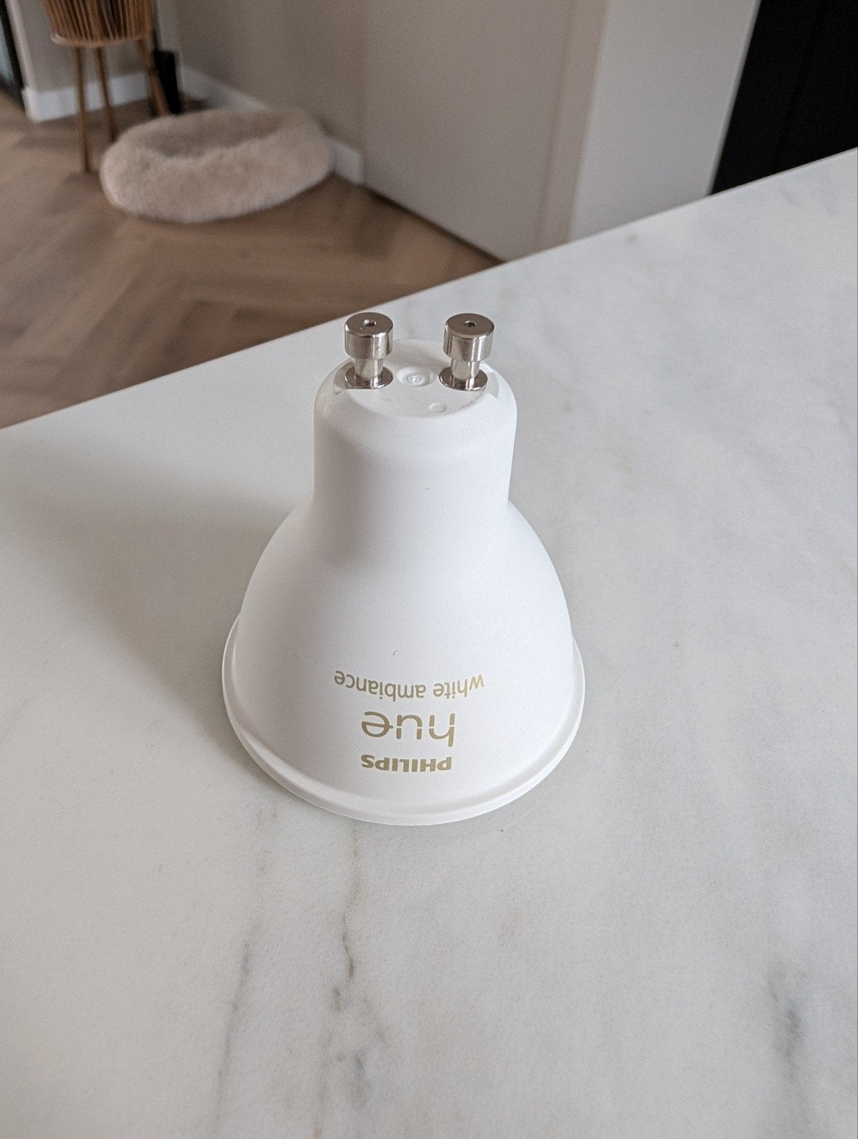 Nieuwe Philips Hue gu10 white ambiance 400lm spot, Bedienbaar via app, Philips Hue, Instelbaar wit, GU10