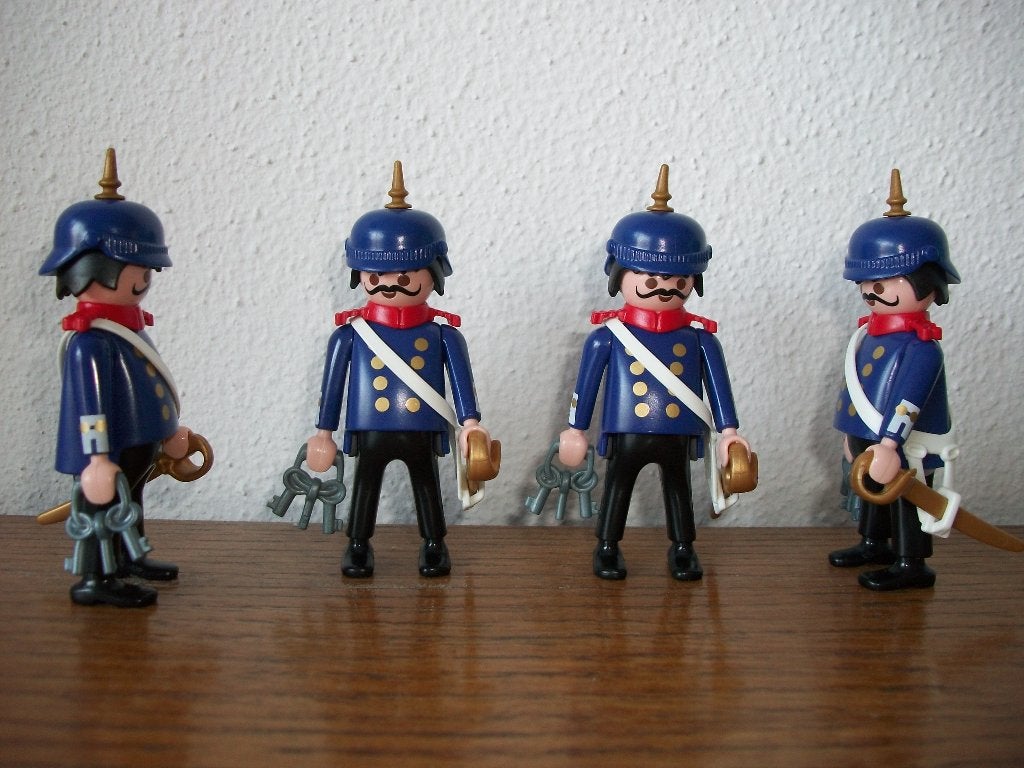 Pruise wachtsoldaat / agent 1900 / Victorian police, Ophalen of Verzenden, Nieuw, Complete set, Figuren