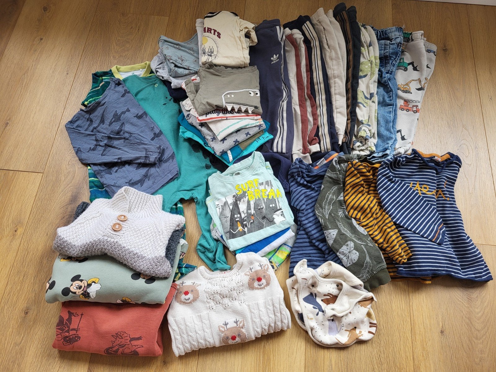 Kledingpakket jongens herfst maat 92/98, Ophalen of Verzenden, Gebruikt, Maat 98