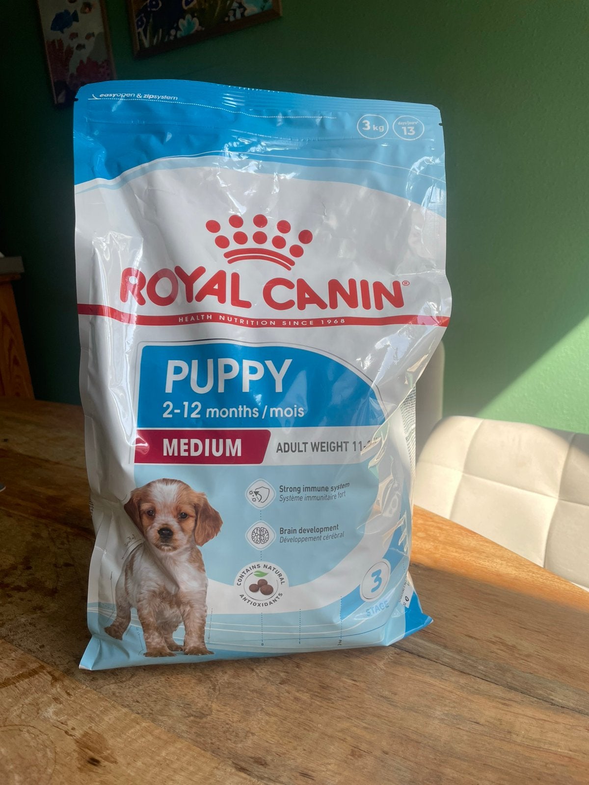 Royal Canin Puppy, Ophalen, Hond