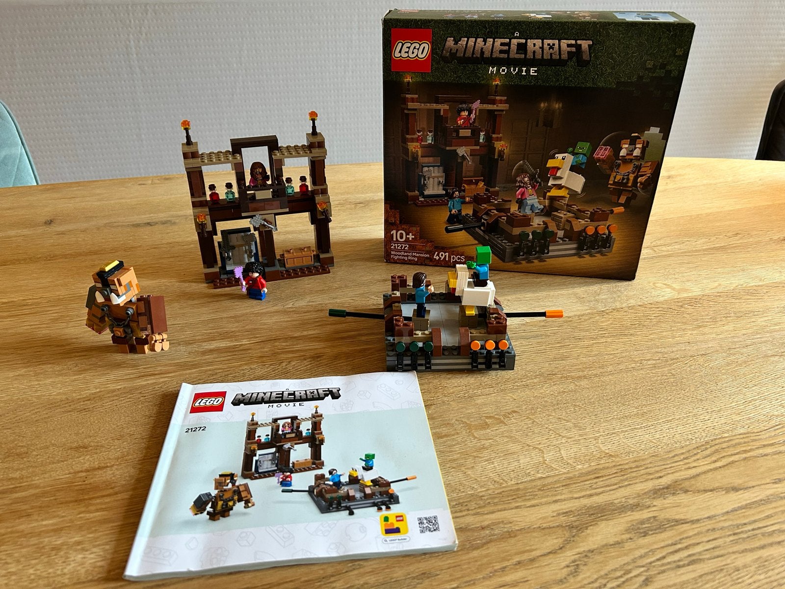 LEGO Minecraft 21272 The Iron Golem Fortress, Ophalen, Minecraft, Lego, Zo goed als nieuw