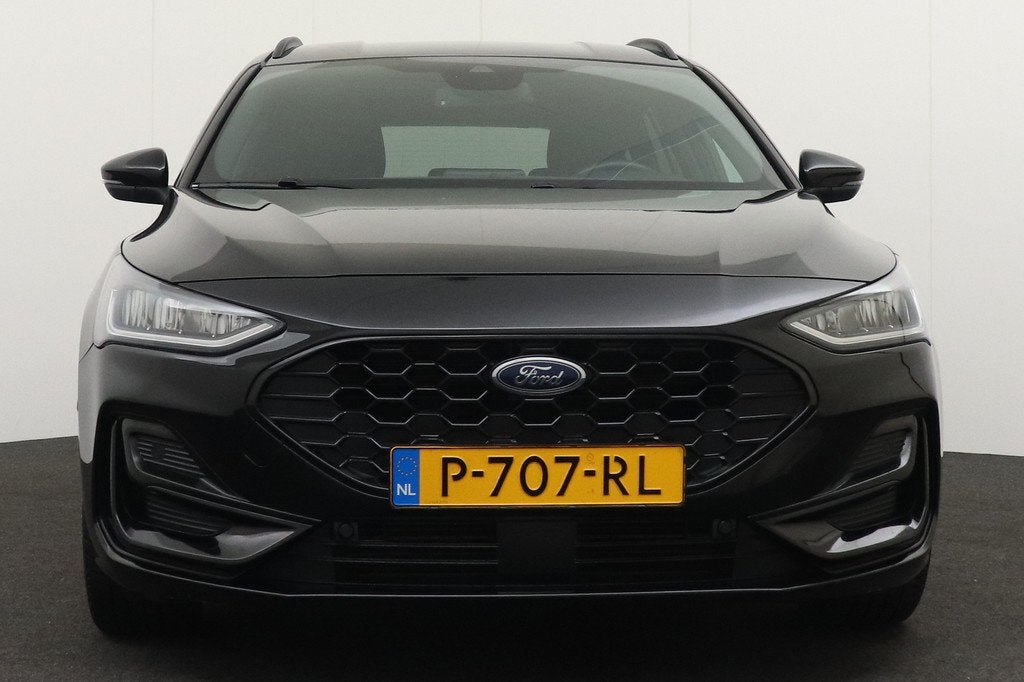 Ford FOCUS Wagon 124 PK Hybrid ST Line NW-Model Camera Stuur, Auto's, Ford, Gebruikt, Zwart, Origineel Nederlands, Handgeschakeld