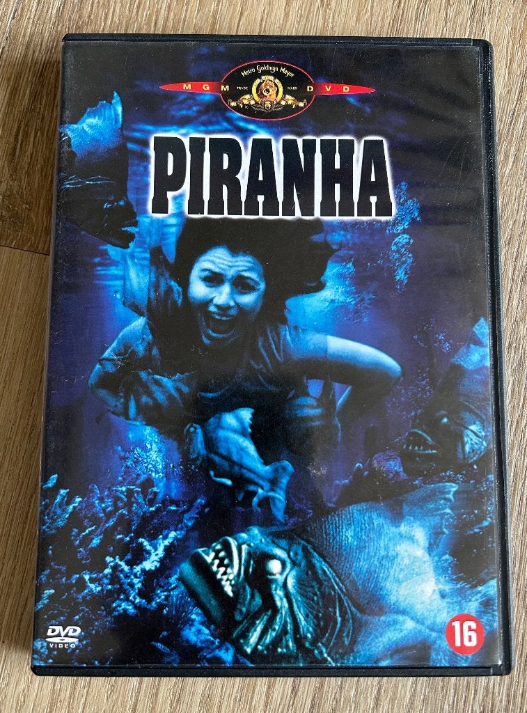 DVD Piranha (1978) € 5 incl. verzendkosten, Vanaf 16 jaar, Verzenden, Zo goed als nieuw, Monsters
